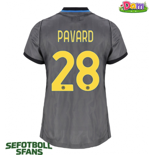 Inter Milan Benjamin Pavard #28 Tredje Tröja Kvinnor 2026-27 Kortärmad